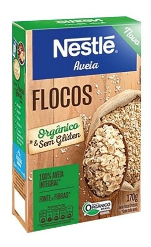 Aveia Em Flocos Orgânica 170g - Nestle Orgânicos