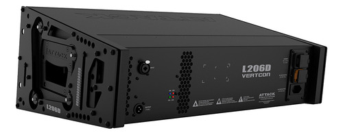 Caixa De Som Ativa Attack Line Array L206d - 6'' Preto 110v/220v
