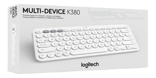 Teclado Logitech K380 Multi-device Bt White Sp