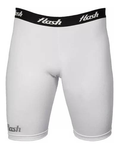 Calza Corta Flash Bermuda Spandex Deportiva Hombre Running