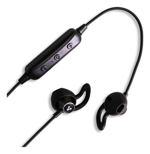 Audifonos Bluetooth Vorago Epb-400 Recargable Manos Libres Color Negro