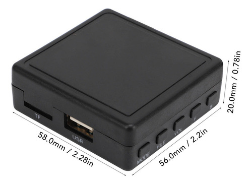 Adaptador Bluetooth Portátil Aux Para Mazda 3 6