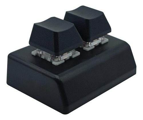 Teclado Usb Para Jogos De 2 Teclas, Teclado De Pc Com Preto
