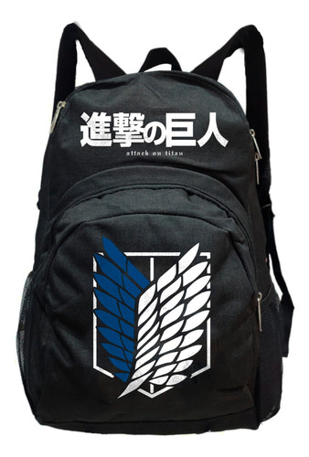 Mochila Shingeki No Kyojin Anime Shield  Titanes Grafimax