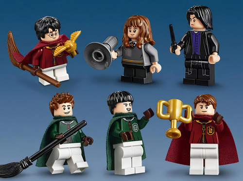 Lego 75956 Harry Potter Jogo De Quadribol Quidditch Match