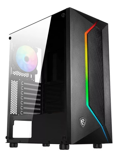 Case Msi Mag Vampiric 100r Gamer Rgb Vidrio Templado 