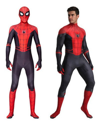 Disfraz De Spiderman Deluxe Para Adulto