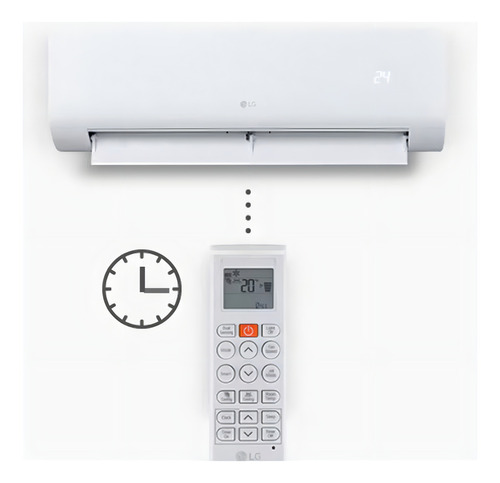 Minisplit Lg Mw121c4 12,000 Btu 110v Blanco