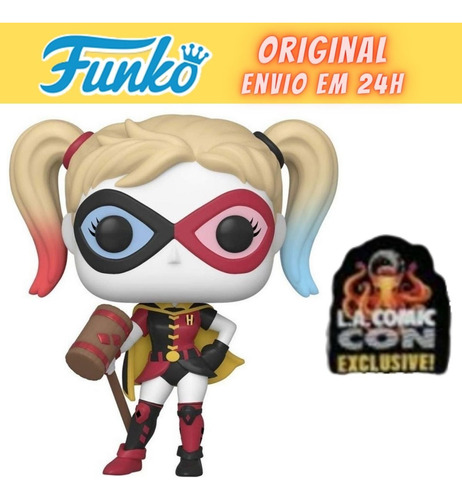 Funko Pop Harley Quinn As Robin (arlequina) - Exclusivo 290