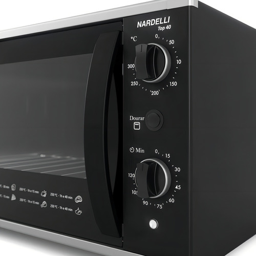 Forno Elétrico Top40 Com Timer 40 Litros Easy Clean Nardelli