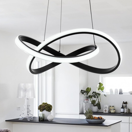 Lámpara Colgante Led Moderna, Lámpara Led Contemporá...