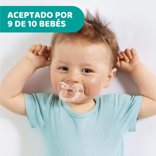 Imagen 8 de 10 de Chupete Suave Physio Soft De Silicona 16-36m