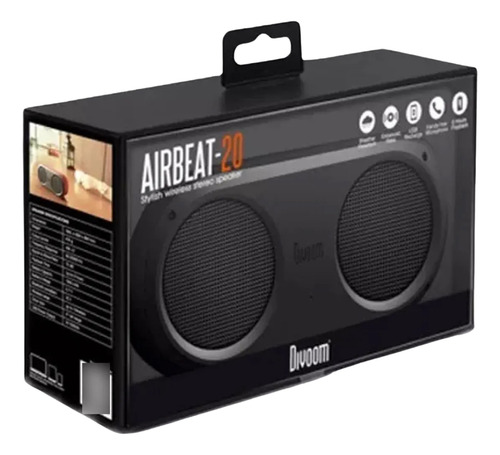 Bocina Portatil Divoom Airbeat 20 Negro