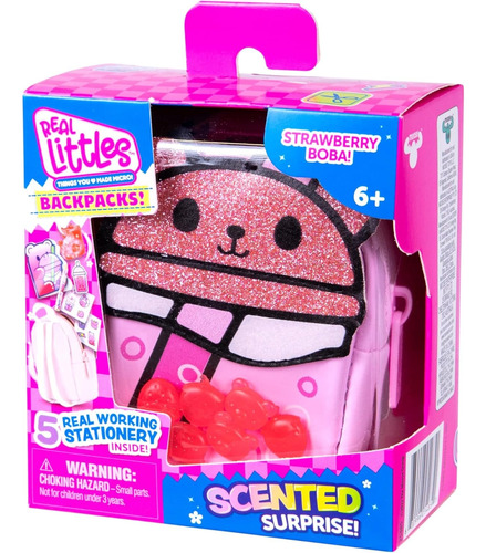 Real Littles Mini Mochila Juguete Miniatura Kit De 6 Modelos