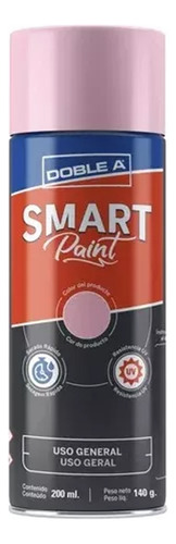 Pintura En Aerosol Smart Paint Doblea 350ml X 3 Unid = Color Rosa Brillante