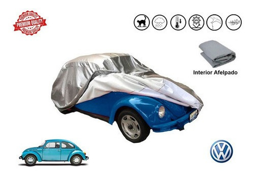 Funda Para Vocho Afelpada Impermeable Vw 2003