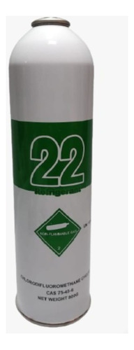 Gas Refrigerante R-22 Garrafa 800 Grs