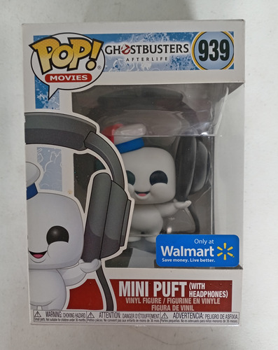 Funko Pop: Ghostbusters Afterlife Mini Puft W/headphones 939 (Usado)