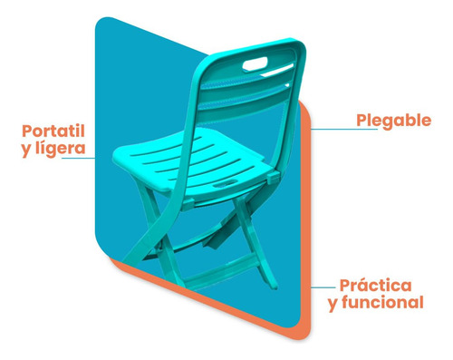 Mesa Infantil Desmontable Con 4 Sillas Plegables Colores