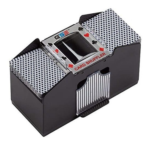 Mezclador De Cartas Automatico Para 1-4 Mazos Card Shuffler 