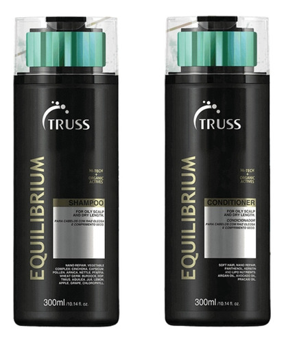  Kit Truss Equilibrium Shampoo+condicionador 300ml