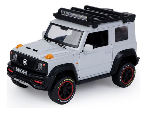 1:18 Suzuki Orv Black Bison Jimny Metal Model Toy Colección