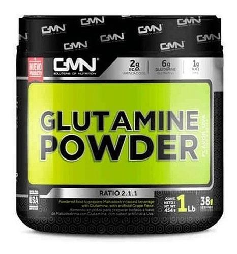 Glutamine Powder 1lb - Unidad a $113905