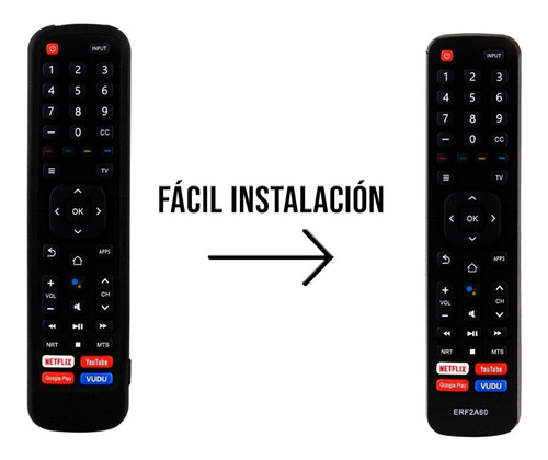 Funda Para Control Hisense Protector Silicon En2a27 Smart Tv