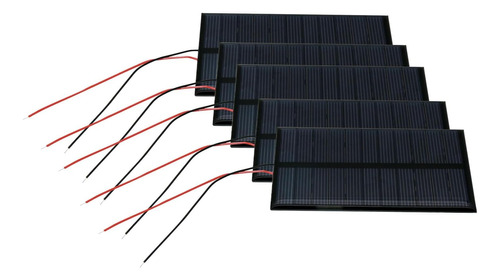 5 Mini Paneles Solares Para Energía Solar, Kit De Mini Panel