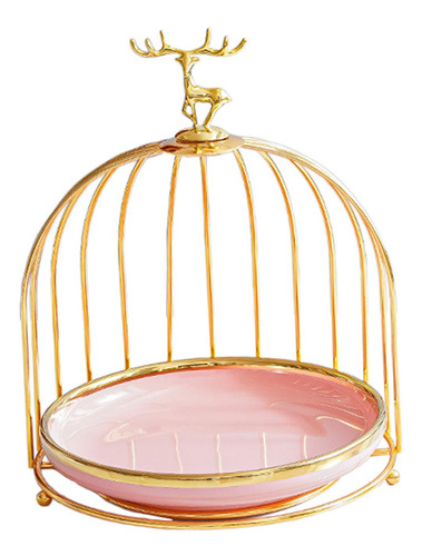 Soporte Para Postres Y Magdalenas, Plato Para, Rosa