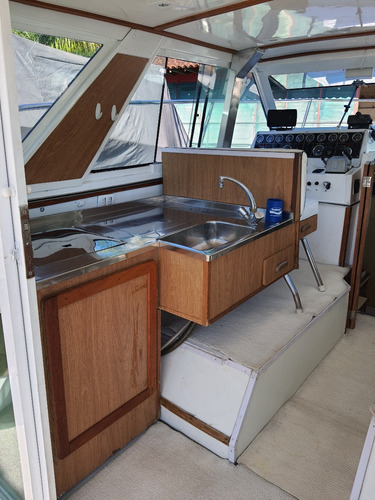 Imagem 13 de 14 de Carbrasmar Pesca 37 Volvo Penta Tamd 60c 2x280hp 1975 Caiera