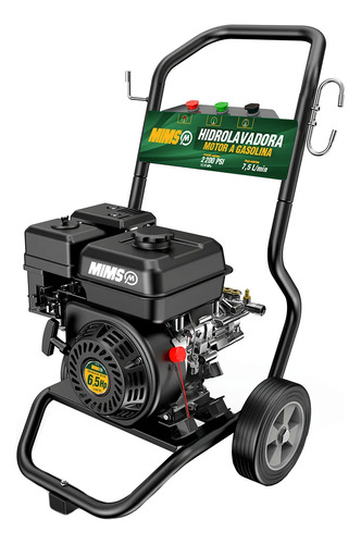 Hidrolavadora A Gasolina 6.5 Hp 2200 Psi Multiusos Negro 0