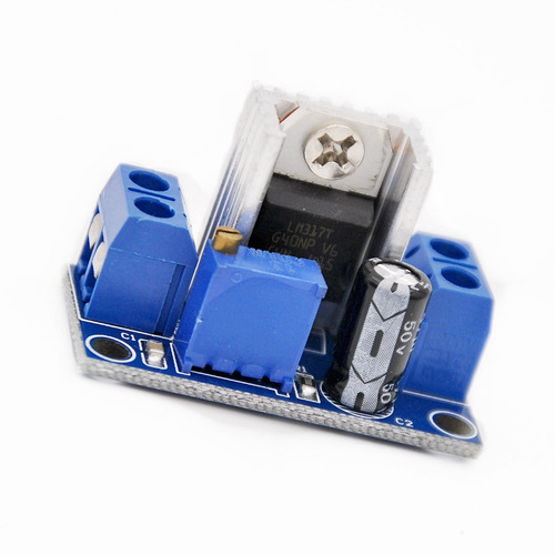 Módulo Regulador De Tensão Linear Ajustável Lm317-t Para 3a