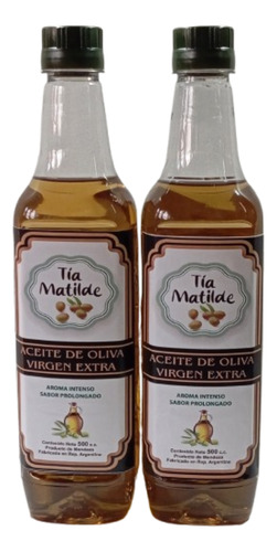 Aceite De Oliva Extra Tía Matilde 500ml Pet
