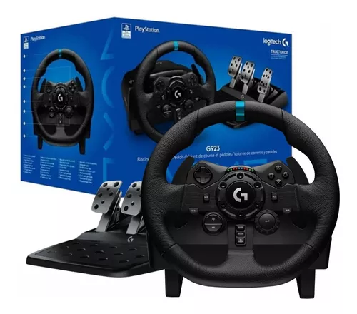 Logitech G923 Volante + Pedales Ps4 Ps5 Pc