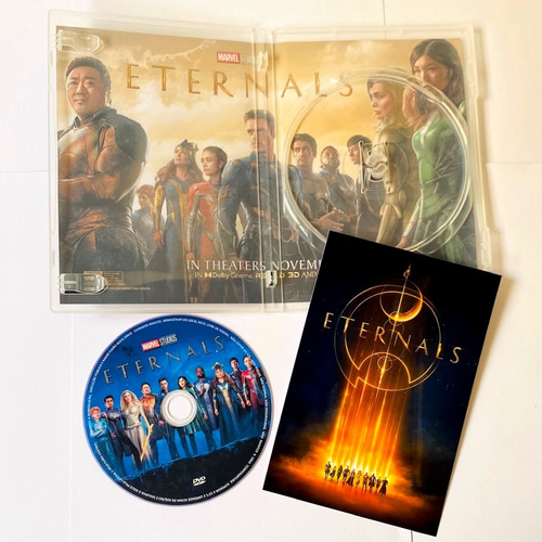 Dvd Eternos 2021 Thor Amor E Trovão 2022 Dublado E Legendado