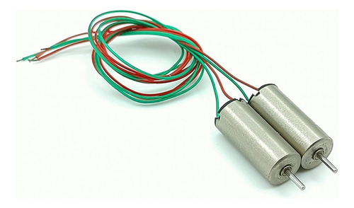 2pcs 0614 Mini 6mm*14mm Coreless Motor Dc 3.7v 53000rpm High