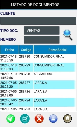 Software Programa Facturacion Movil Android