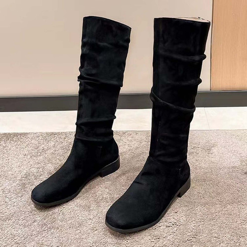 V Para Mujer, Nuevas Botas A Media Pantorrilla, Botas Knight
