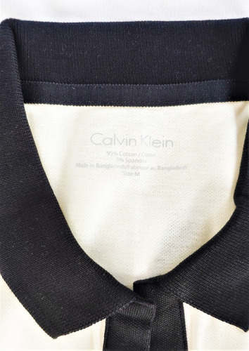 Remera Chomba Calvin Klein Blanca M Original Importada