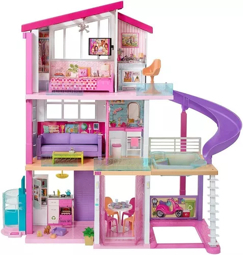 Casa Anos 90 Barbie Luxo 3 Andares