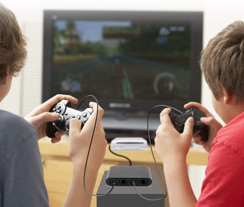 Gamecube - Adaptador De Controlador Para Nintendo Switch / W