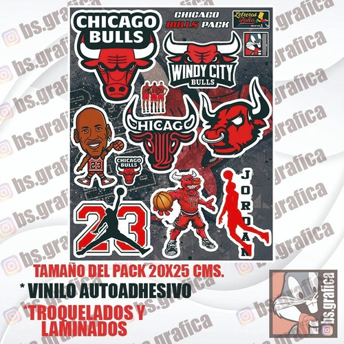 Pack Stickers Chicago Bulls