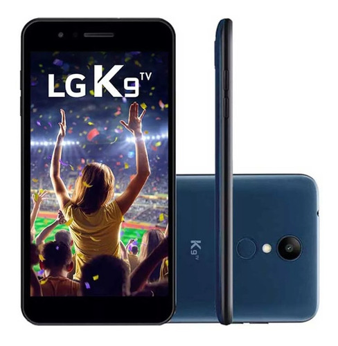 Celular LG K9 Tv, Dual Chip, Azul, Tela 5 , 4g