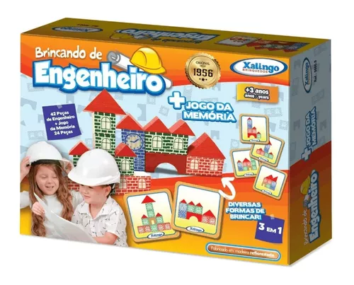 Kit 3 Jogos Educativos, Brinquedo Xalingo Usado 88741383