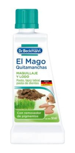 Quitamanchas Dr. Beckmann El Mago Maquillaje Y Lodo 50ml