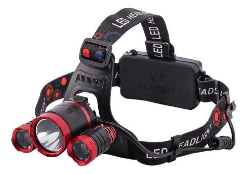 Linterna Led Vincha Minero Recargable Gadnic Profesional