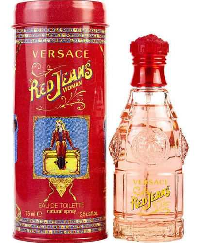 Red Jean De Versace