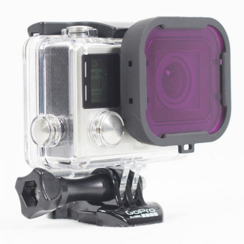 Filtro De Buceo Magenta Para Gopro Hero 4