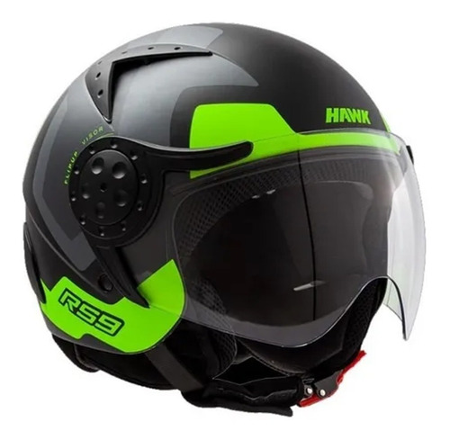 Casco Abierto Hawk Rs9 Bullet Zeta Motos